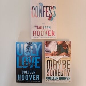 Colleen Hoover Books Paperback Lot of 3